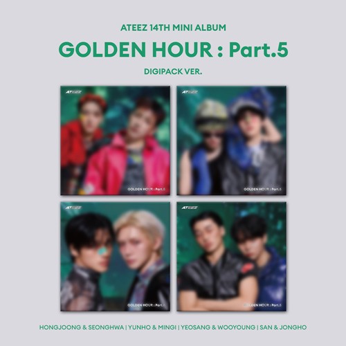 ATEEZ – 14th Mini Album [GOLDEN HOUR : Part.5] (DIGIPACK UNIT Ver.)