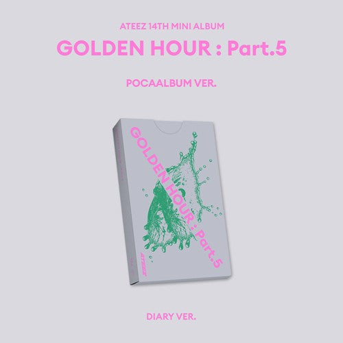 ATEEZ – 14th Mini Album [GOLDEN HOUR : Part.5] (POCAALBUM / Diary Ver.)
