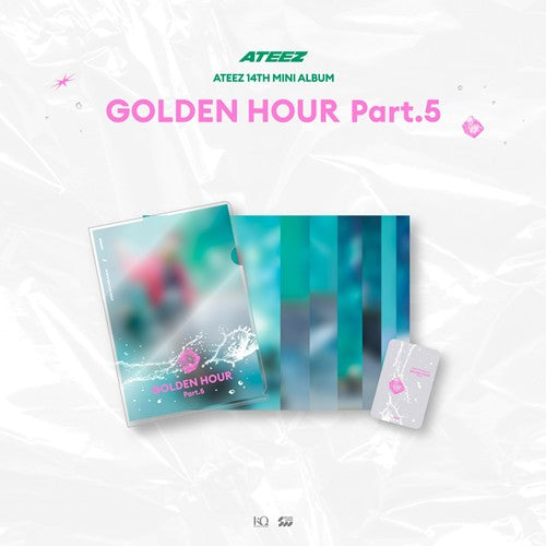 L-HOLDER PHOTO SET ATEEZ GOLDEN HOUR : Part.5 MD