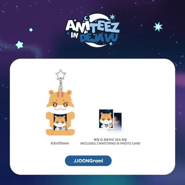 ACRYLIC MAGNETIC ID PHOTO HOLDER ATEEZ X ANITEEZ POP-UP ANITEEZ IN DEJAVU MD