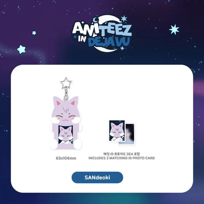 ACRYLIC MAGNETIC ID PHOTO HOLDER ATEEZ X ANITEEZ POP-UP ANITEEZ IN DEJAVU MD