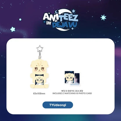 ACRYLIC MAGNETIC ID PHOTO HOLDER ATEEZ X ANITEEZ POP-UP ANITEEZ IN DEJAVU MD