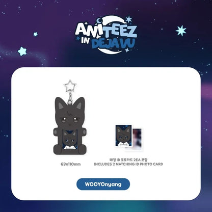ACRYLIC MAGNETIC ID PHOTO HOLDER ATEEZ X ANITEEZ POP-UP ANITEEZ IN DEJAVU MD