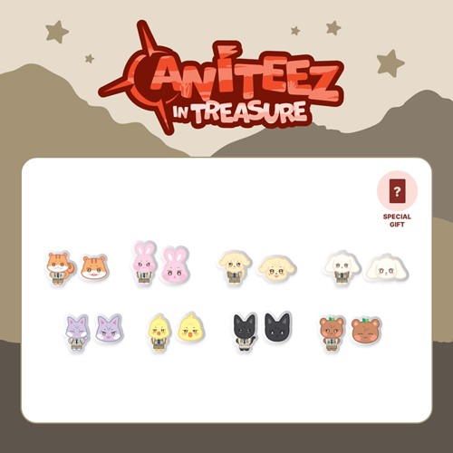 ATEEZ X ANITEEZ ANITEEZ IN TREASURE MD 09. STICON