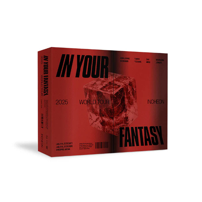 ATEEZ - IN YOUR FANTASY [2025 WORLD TOUR IN INCHEON - DVD]