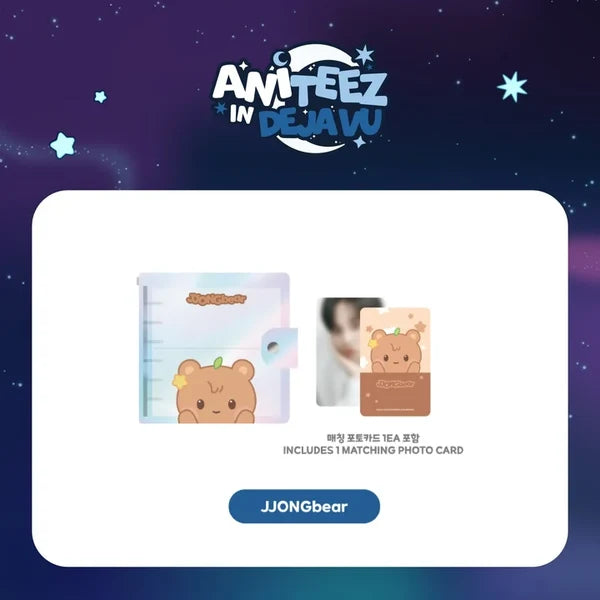 PHOTO CARD BINDER ATEEZ X ANITEEZ POP-UP ANITEEZ IN DEJAVU MD