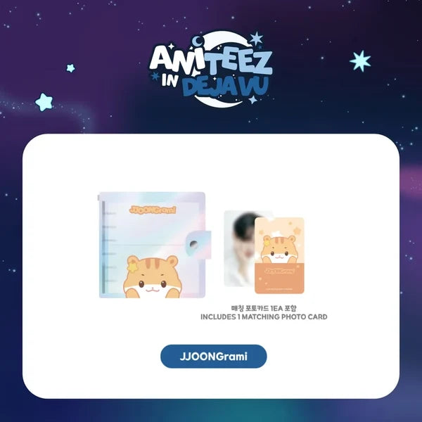 PHOTO CARD BINDER ATEEZ X ANITEEZ POP-UP ANITEEZ IN DEJAVU MD