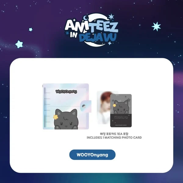 PHOTO CARD BINDER ATEEZ X ANITEEZ POP-UP ANITEEZ IN DEJAVU MD