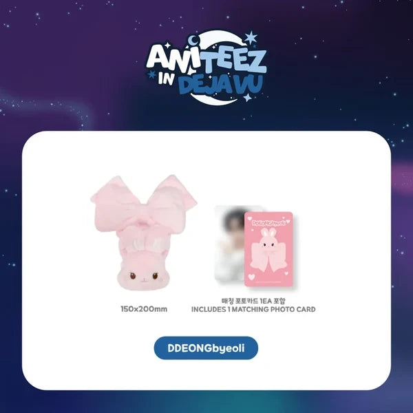 TINY LIGHT STICK SCRUNCHIE ATEEZ X ANITEEZ POP-UP ANITEEZ IN DEJAVU MD