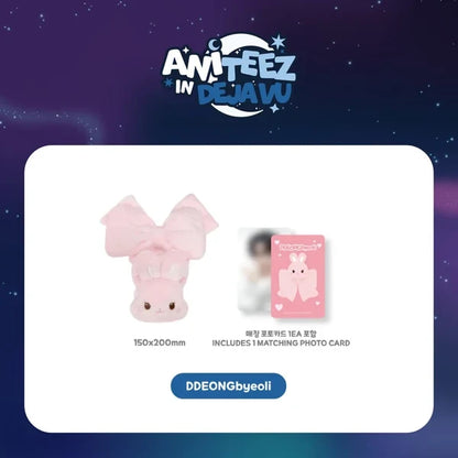 TINY LIGHT STICK SCRUNCHIE ATEEZ X ANITEEZ POP-UP ANITEEZ IN DEJAVU MD
