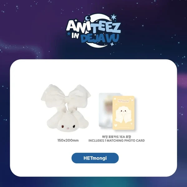 TINY LIGHT STICK SCRUNCHIE ATEEZ X ANITEEZ POP-UP ANITEEZ IN DEJAVU MD