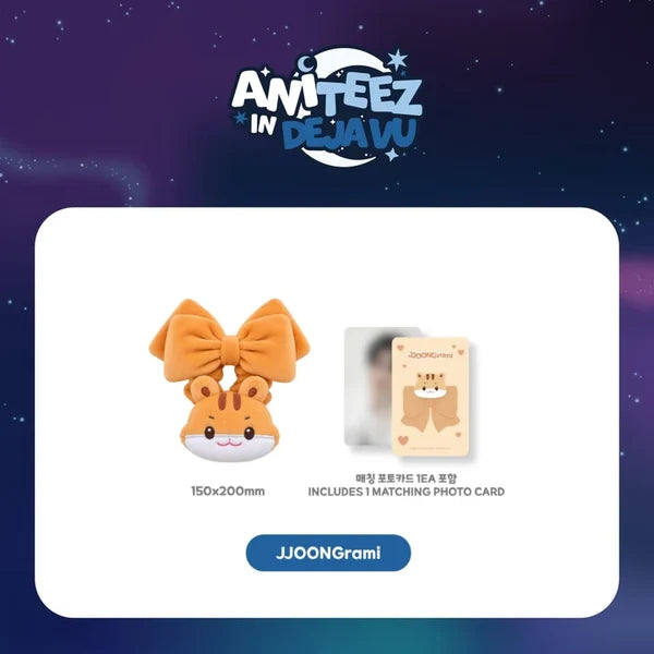 TINY LIGHT STICK SCRUNCHIE ATEEZ X ANITEEZ POP-UP ANITEEZ IN DEJAVU MD