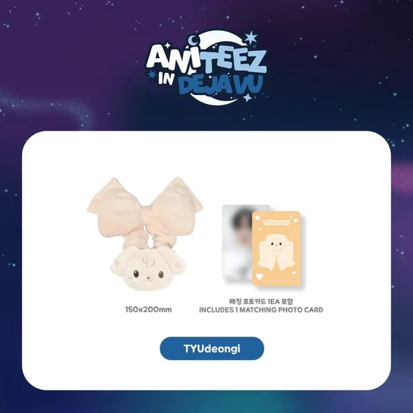 TINY LIGHT STICK SCRUNCHIE ATEEZ X ANITEEZ POP-UP ANITEEZ IN DEJAVU MD