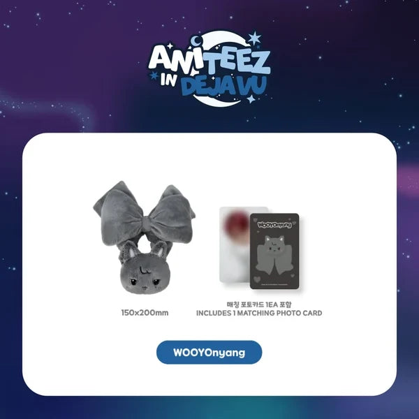 TINY LIGHT STICK SCRUNCHIE ATEEZ X ANITEEZ POP-UP ANITEEZ IN DEJAVU MD