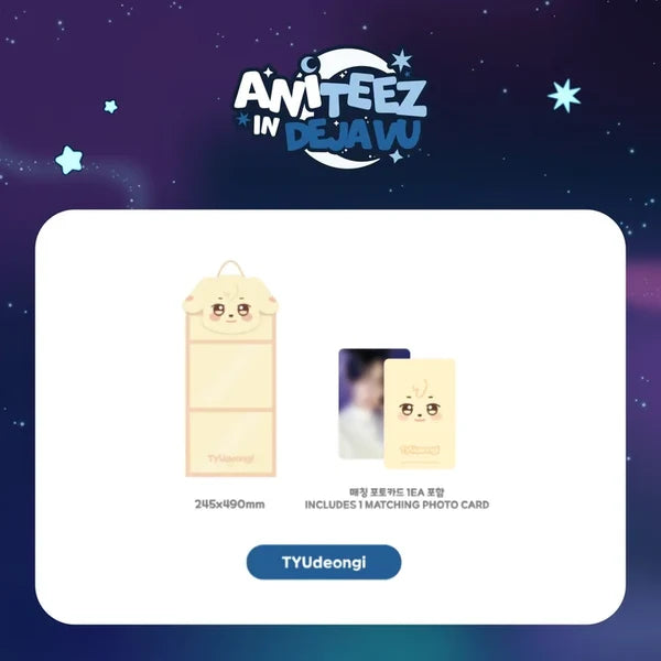 WALL POCKET ATEEZ X ANITEEZ POP-UP ANITEEZ IN DEJAVU MD