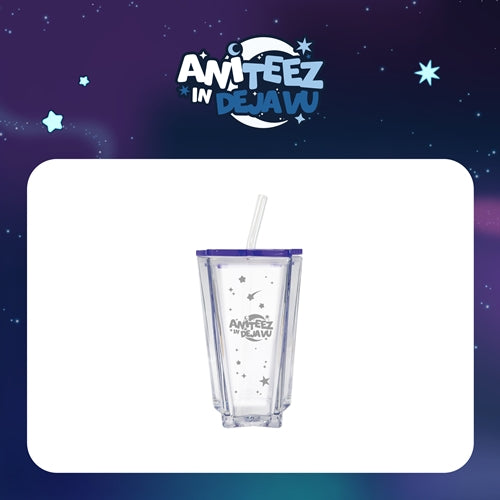 STARLIGHT GLASS TUMBLER ATEEZ X ANITEEZ POP-UP ANITEEZ IN DEJAVU MD