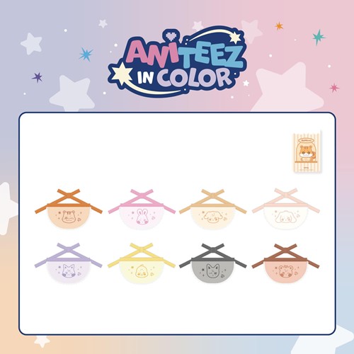 14. ANITEEZ MINI BIB ATEEZ X ANITEEZ POP-UP STORE ANITEEZ IN COLOR MD