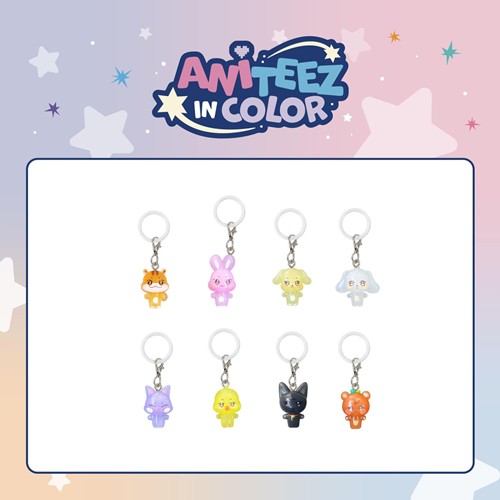 27. CLEAR MASCOT CHARM (RANDOM) ATEEZ X ANITEEZ POP-UP STORE ANITEEZ IN COLOR MD