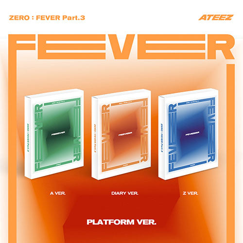 ATEEZ – 7th Mini Album [ZERO : FEVER Part.3] (PLATFORM VER.) (RANDOM)