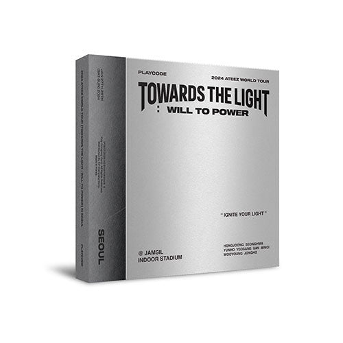 ATEEZ 2024 WORLD TOUR [ TOWARDS THE LIGHT : WILL TO POWER ] IN SEOUL PLAYCODE