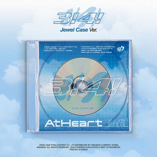 AtHeart – Single Album [3!4!] (Jewel Case Ver.)
