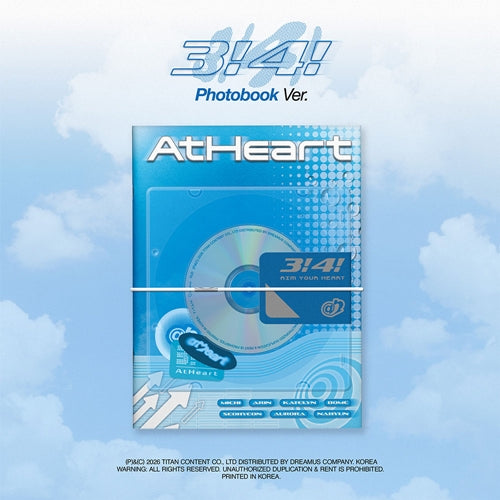 AtHeart – Single Album [3!4!] (Photobook Ver.)