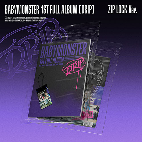BABYMONSTER – 1st FULL ALBUM [DRIP] (ZIP LOCK Ver.)