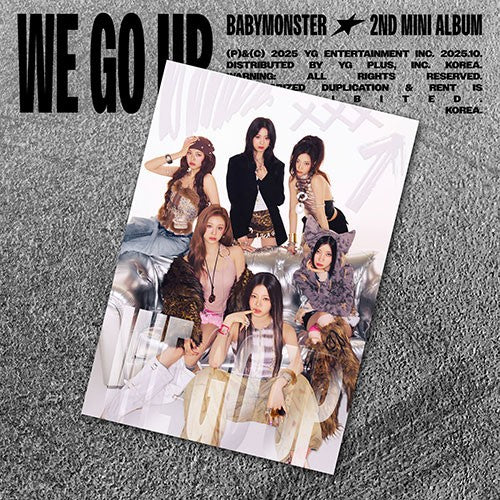 BABYMONSTER – 2nd MINI ALBUM [WE GO UP] (POSTCARD Ver.)