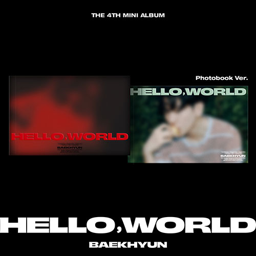 (EXO) BAEKHYUN – 4th Mini Album [Hello, World] (Photobook Ver.)