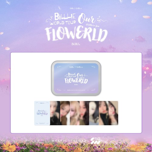 Billlie World Tour Our FLOWERLD Bellliev’ve You MD 02 TIN CASE & PHOTOCARD SET