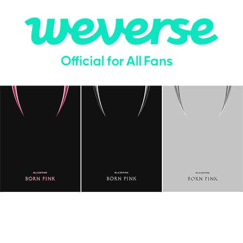 [WEVERSE POB] BLACKPINK – 2nd Album [BORN PINK] (BOX SET) (Set)