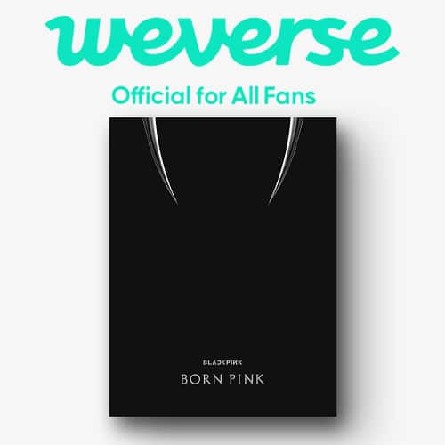 [WEVERSE POB] BLACKPINK – 2nd Album [BORN PINK] (BOX SET BLACK ver.)
