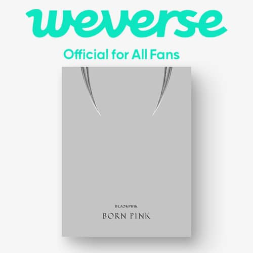 [WEVERSE POB] BLACKPINK – 2nd Album [BORN PINK] (BOX SET GRAY ver.)