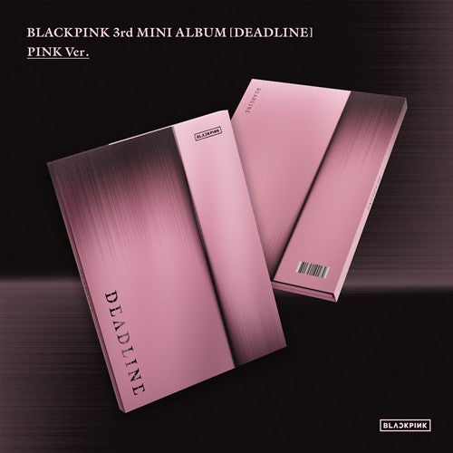 BLACKPINK – 3rd MINI ALBUM [DEADLINE] (PINK Ver.)