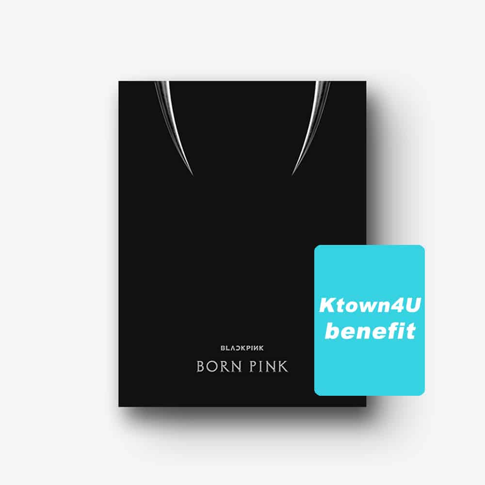 [Ktown4u POB] BLACKPINK – 2nd Album [BORN PINK] (Box Set ver.) (BLACK ver.)