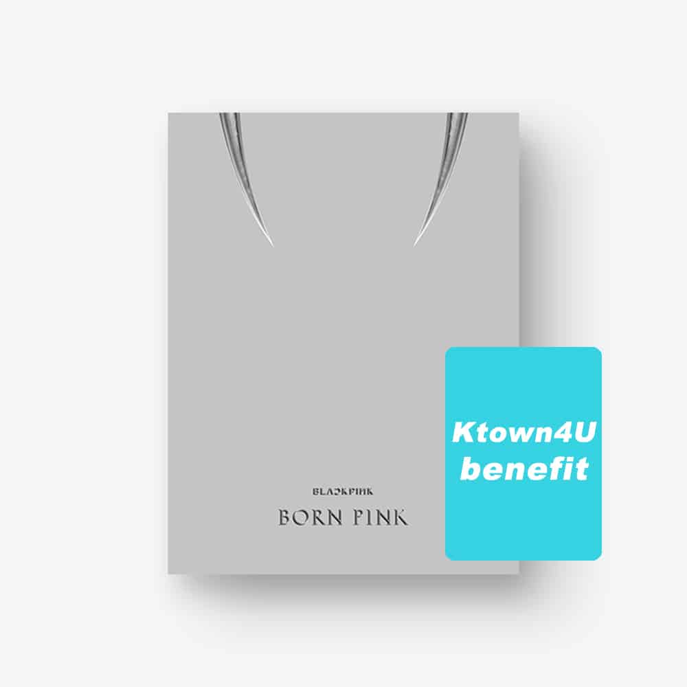 [Ktown4u POB] BLACKPINK – 2nd Album [BORN PINK] (Box Set ver.) (GREY ver.)