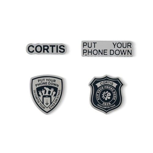 PYPD Badge Set 26 CORTIS TOUR PUT YOUR PHONE DOWN MD