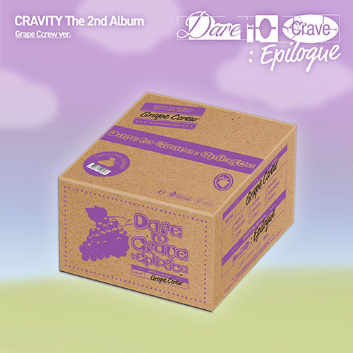 CRAVITY – The 2nd Album [Dare to Crave:Epilogue] (Grape Ccrew ver) (Limited Edition)