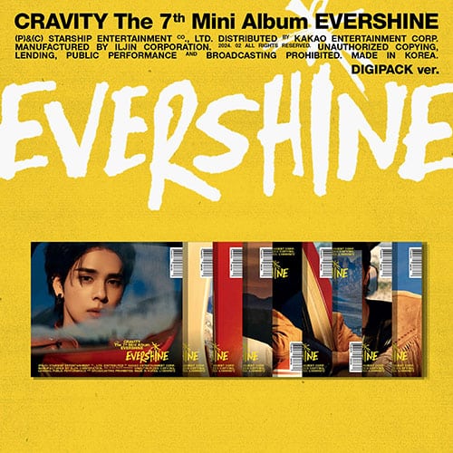 CRAVITY – The 7th Mini Album [EVERSHINE] (DIGIPACK ver.)