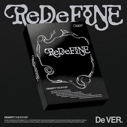 CRAVITY – THE 8TH EP [ReDeFINE] (De VER.) (Limited)