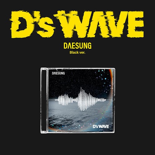 (BIGBANG) DAESUNG – 1st Mini Album [D’s WAVE] (Black Version)