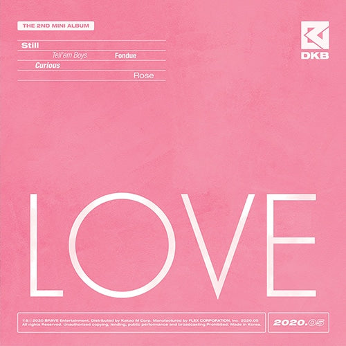 [Release date : 2024-03-26] DKB – 2nd Mini album [LOVE]
