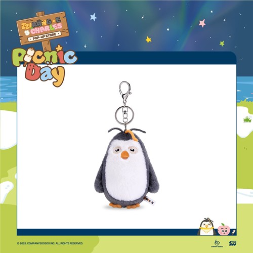 ZZirang-e & Charle Picnic Day 04. ZZirang-e FLAT PLUSH KEYRING