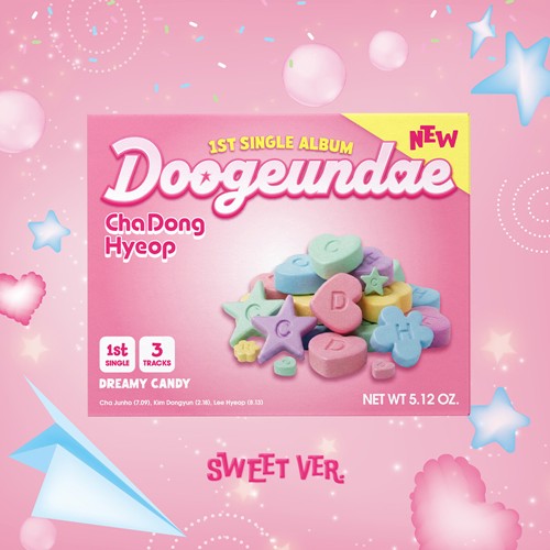(DRIPPIN) ChaDongHyeop – 1st Single Album [Doogeundae] (SWEET VER.)