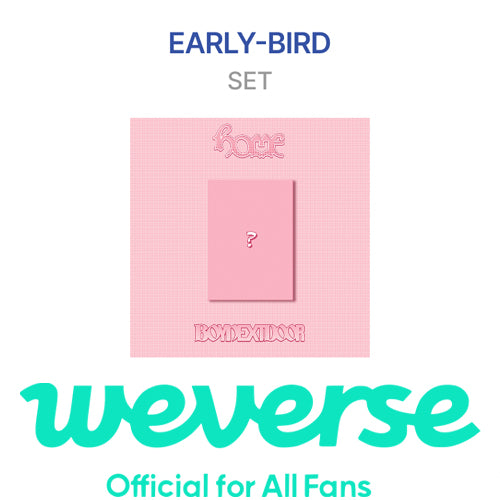 [EARLY-BIRD][WEVERSE POB] BOYNEXTDOOR – 1st Studio Album [HOME] (SWEET HOME ver.) (Set)