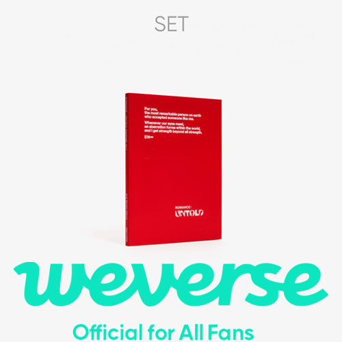 [WEVERSE POB] ENHYPEN – [ROMANCE : UNTOLD] (ENGENE ver.) (Set)