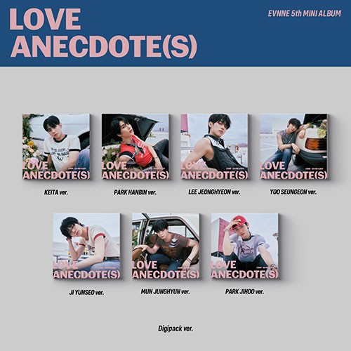 EVNNE – 5th Mini Album [LOVE ANECDOTE(S)] (Digipack ver.)