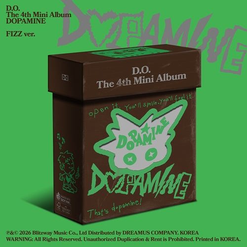 (EXO) D.O. – The 4th Mini Album [DOPAMINE] (FIZZ ver.)