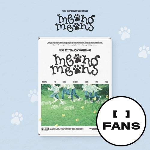 [FANS SHOP POB] NEXZ 2027 SEASON’S GREETINGS meong meong