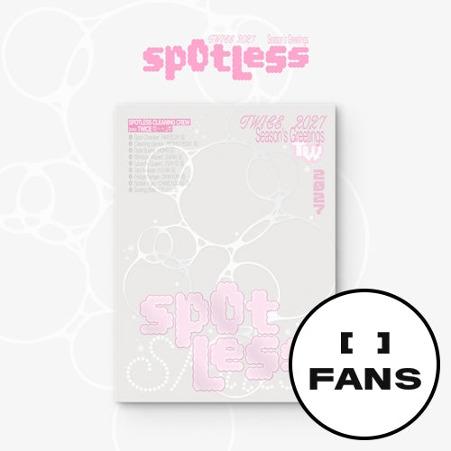 [FANS SHOP POB] TWICE 2027 SEASON’S GREETINGS Spotless